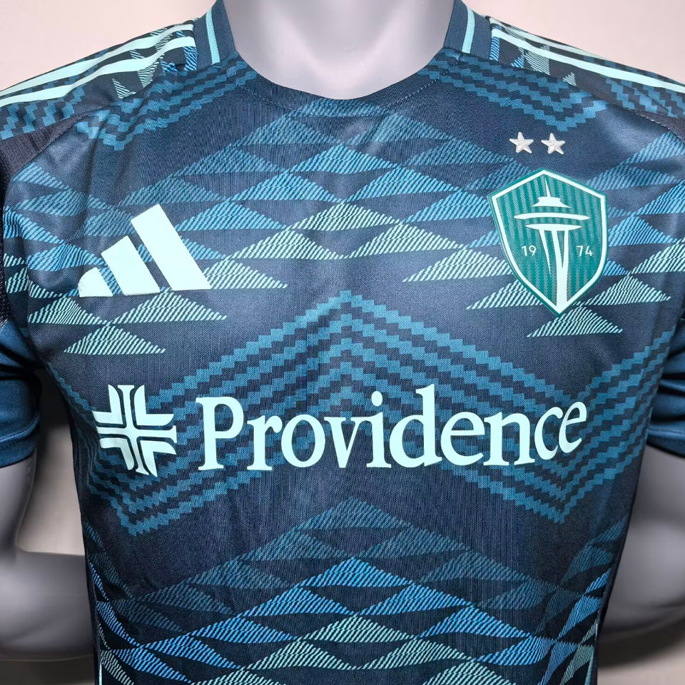 Jersey 2025/26 Seattle Sounders Visitante Manga corta Versión Jugador