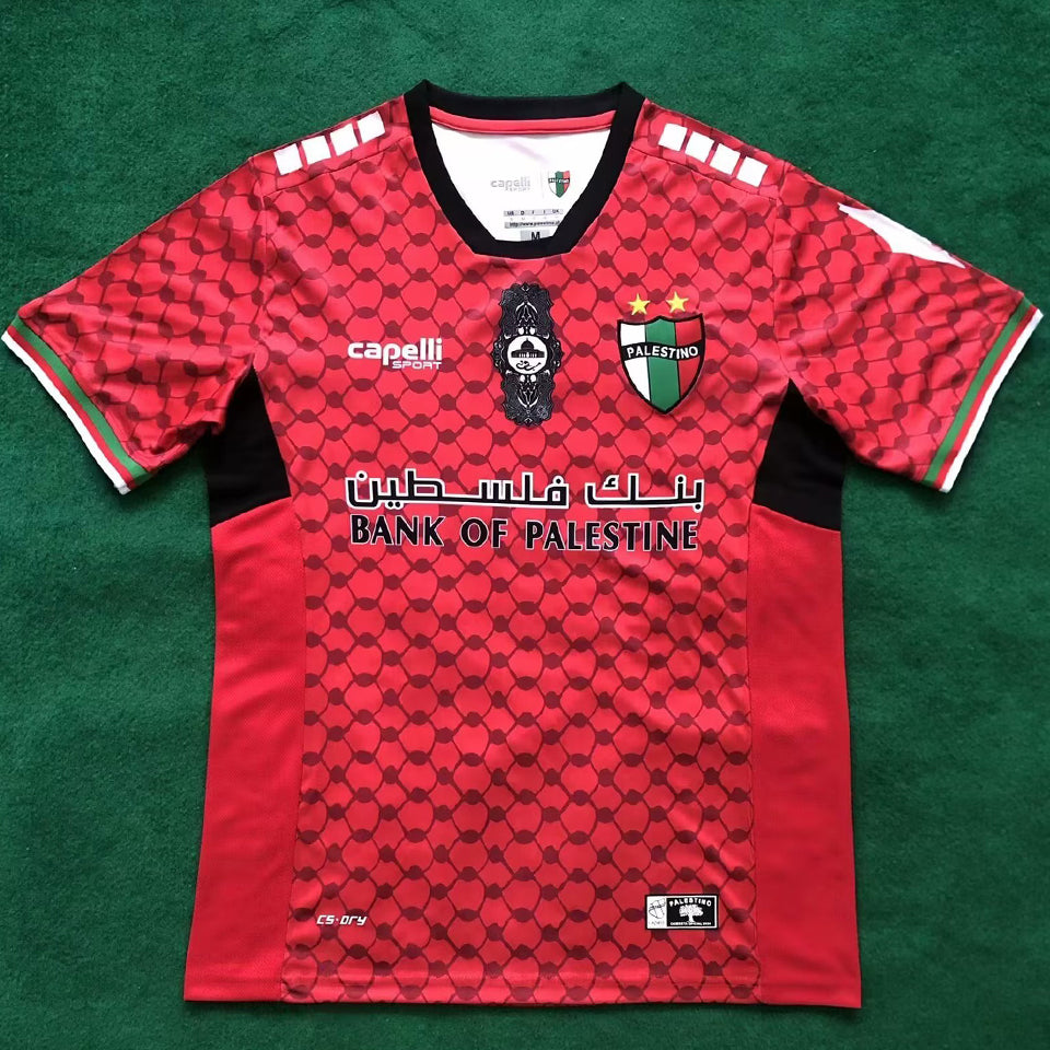 jersey 2024/25 palestino especial manga corta versión fan