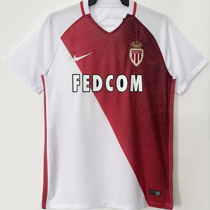 Jersey 2016/17 Monaco Local Manga corta Versión Fan Retro