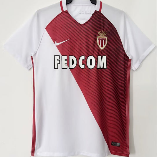 Jersey 2016/17 Monaco Local Manga corta Versión Fan Retro