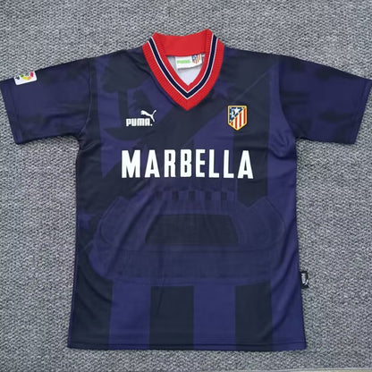 Jersey 1995/96 Atletico de Madrid Tercero Manga corta Versión Fan Retro
