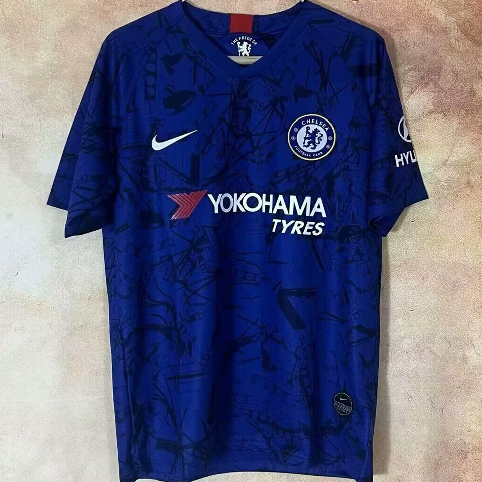 jersey 2019/20 chelsea local manga corta versión fan retro