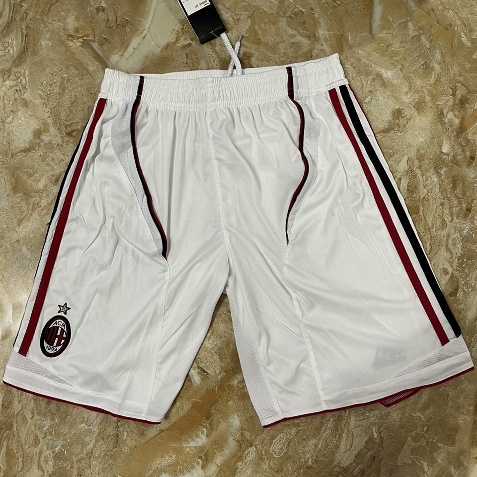 2006/07 ac milan especial versión fan shorts/ pantalones retro