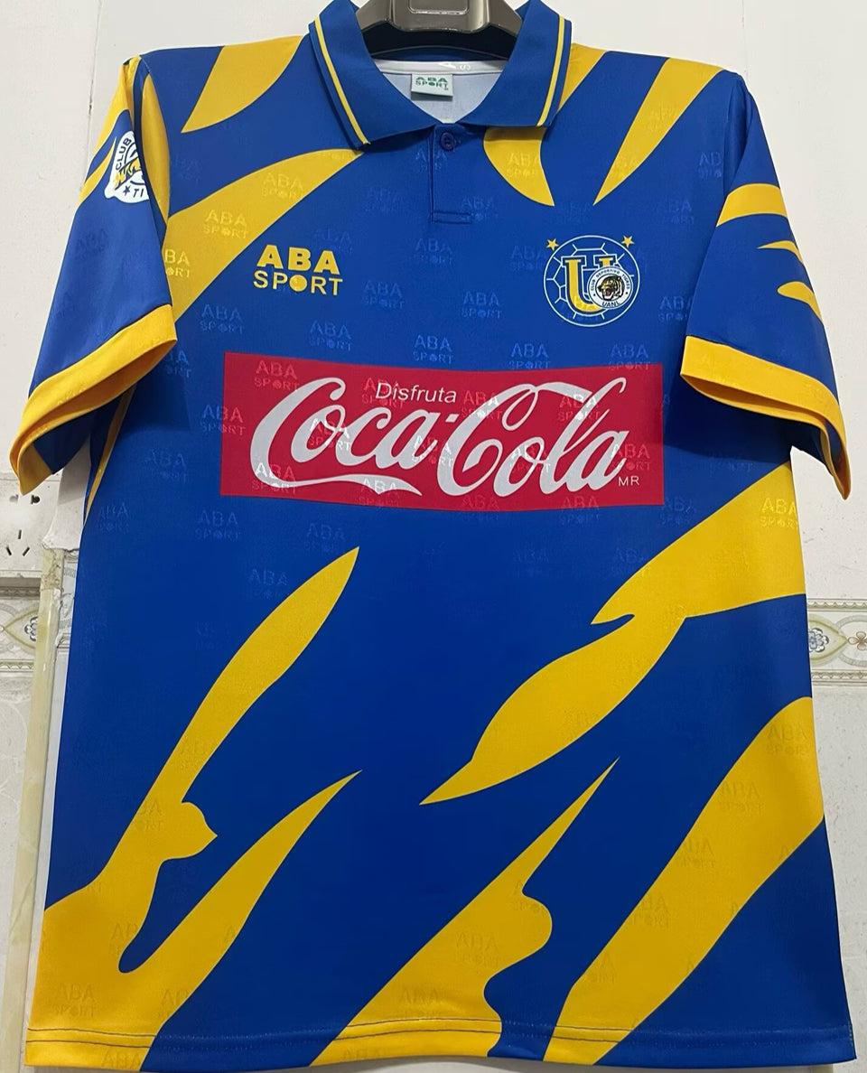 jersey 1995/96 tigres visitante manga corta versión fan retro