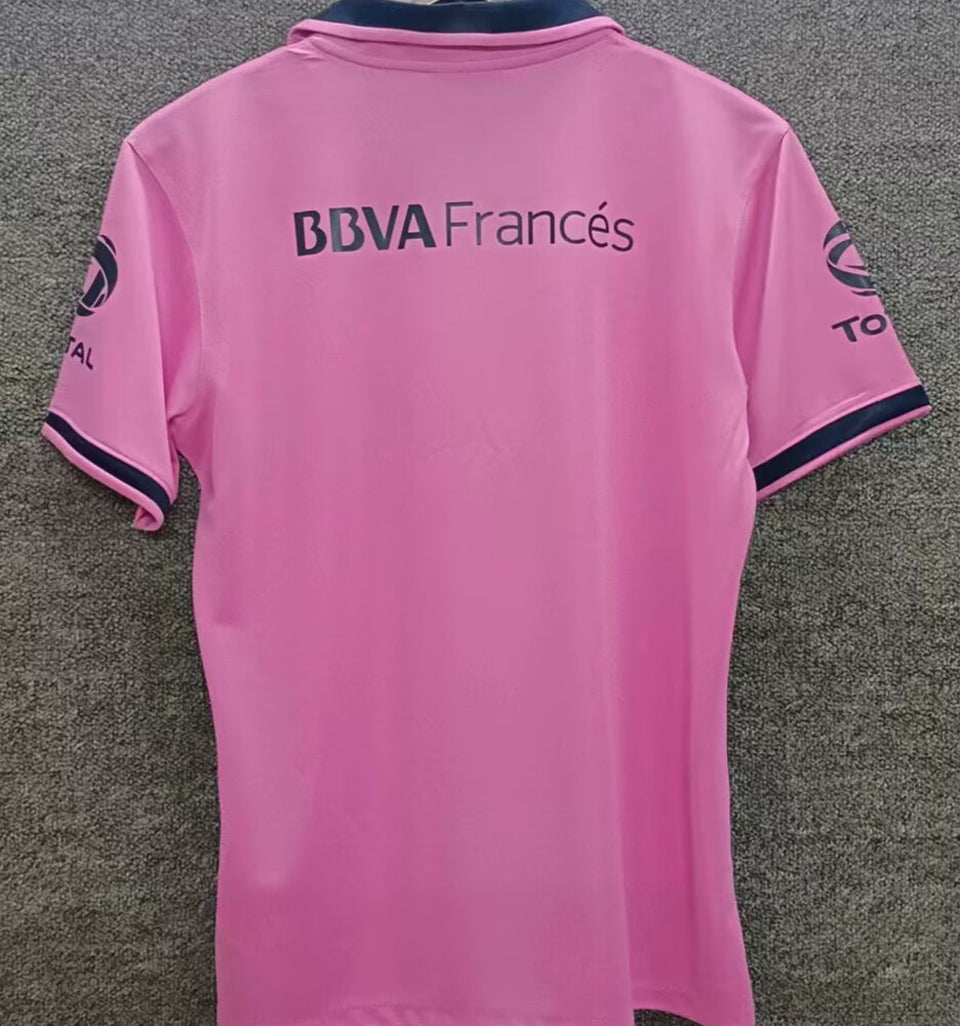 jersey 2013/14 boca pink especial manga corta versión fan retro
