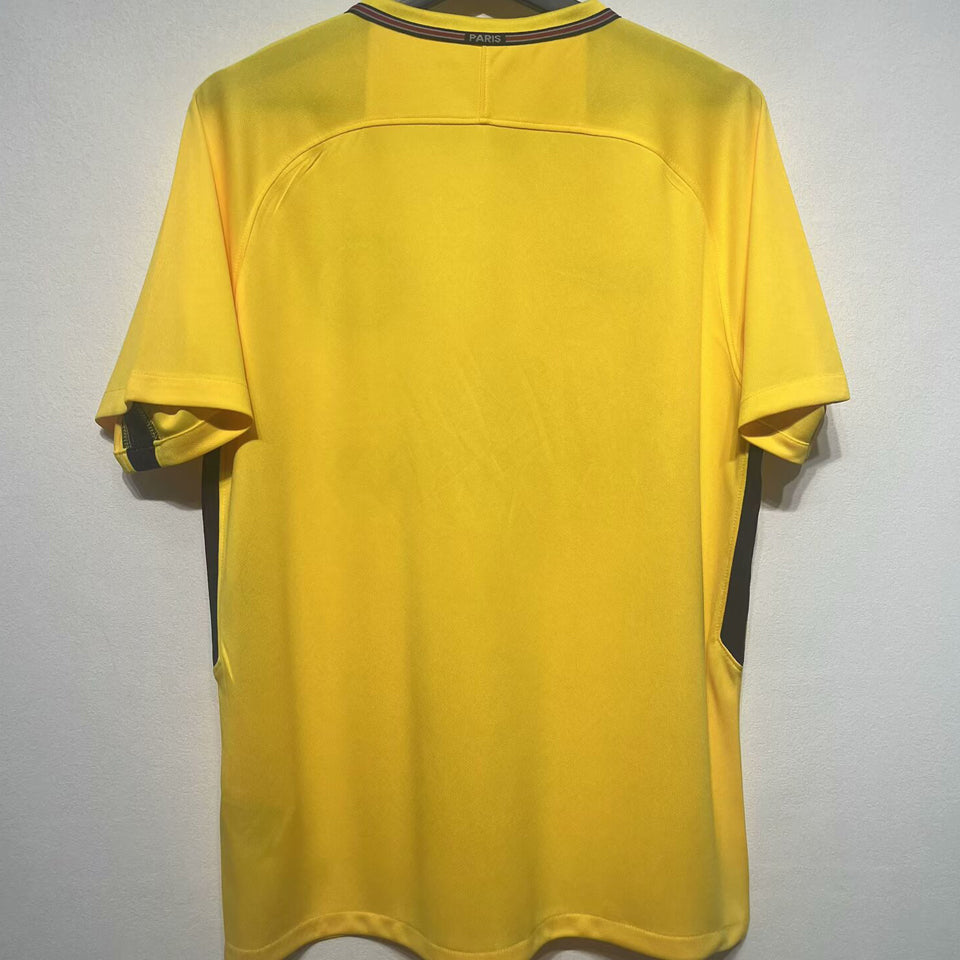 Jersey 2017/18 PSG Visitante Manga corta Versión Fan Retro
