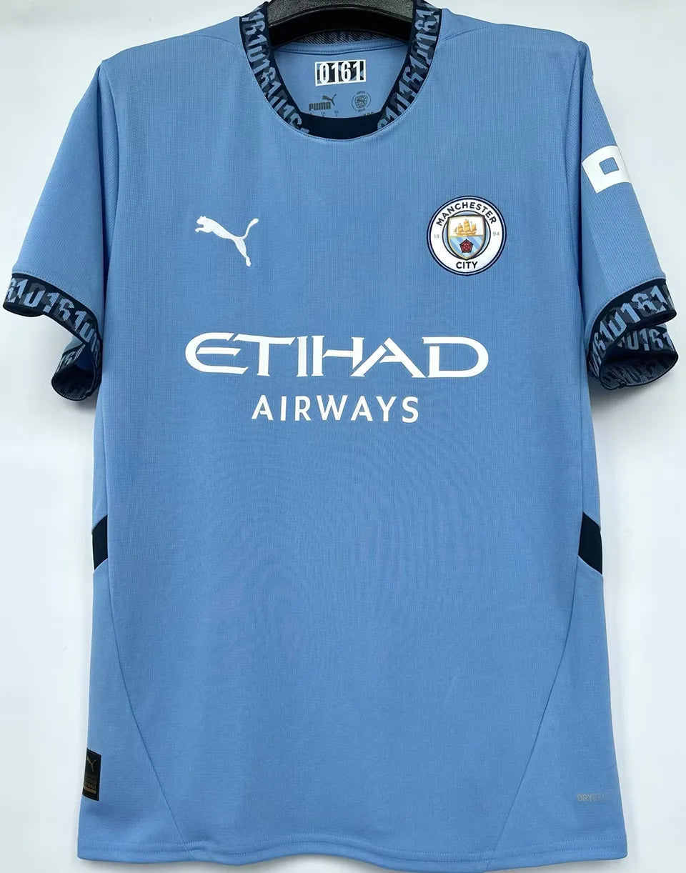 Jersey 2024/25 Manchester City Local Manga corta Versión Fan