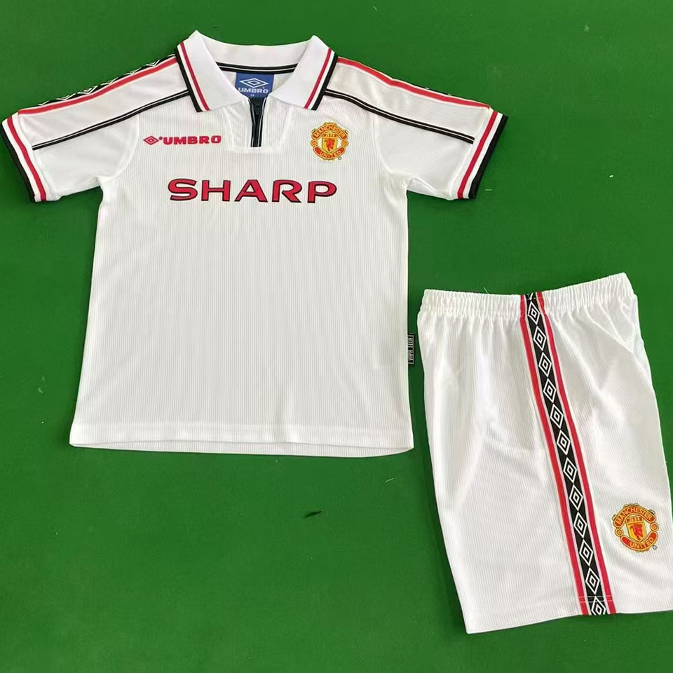 jersey 1998/1999 manchester united especial manga corta niño retro