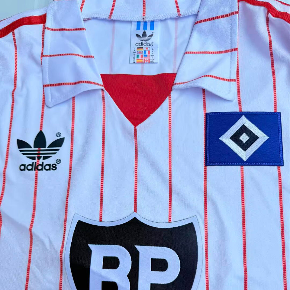 jersey 1982/1983 hamburger local manga larga versión fan retro