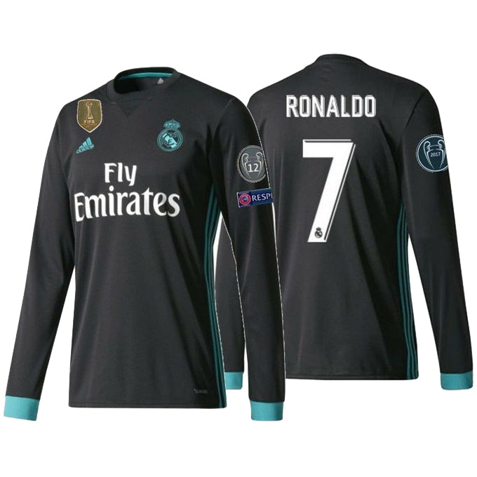 2017/18 real madrid parches/letras