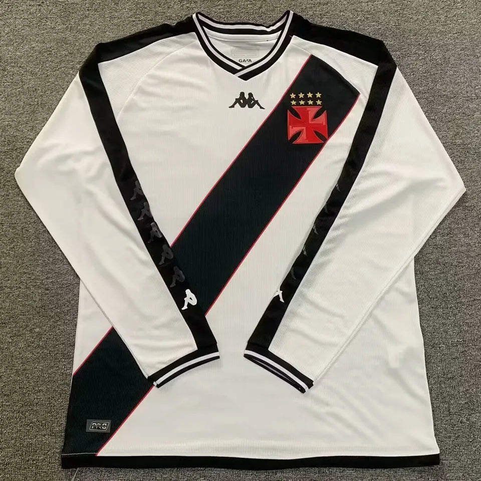 Jersey 2024/25 Vasco Visitante Manga larga Versión Fan