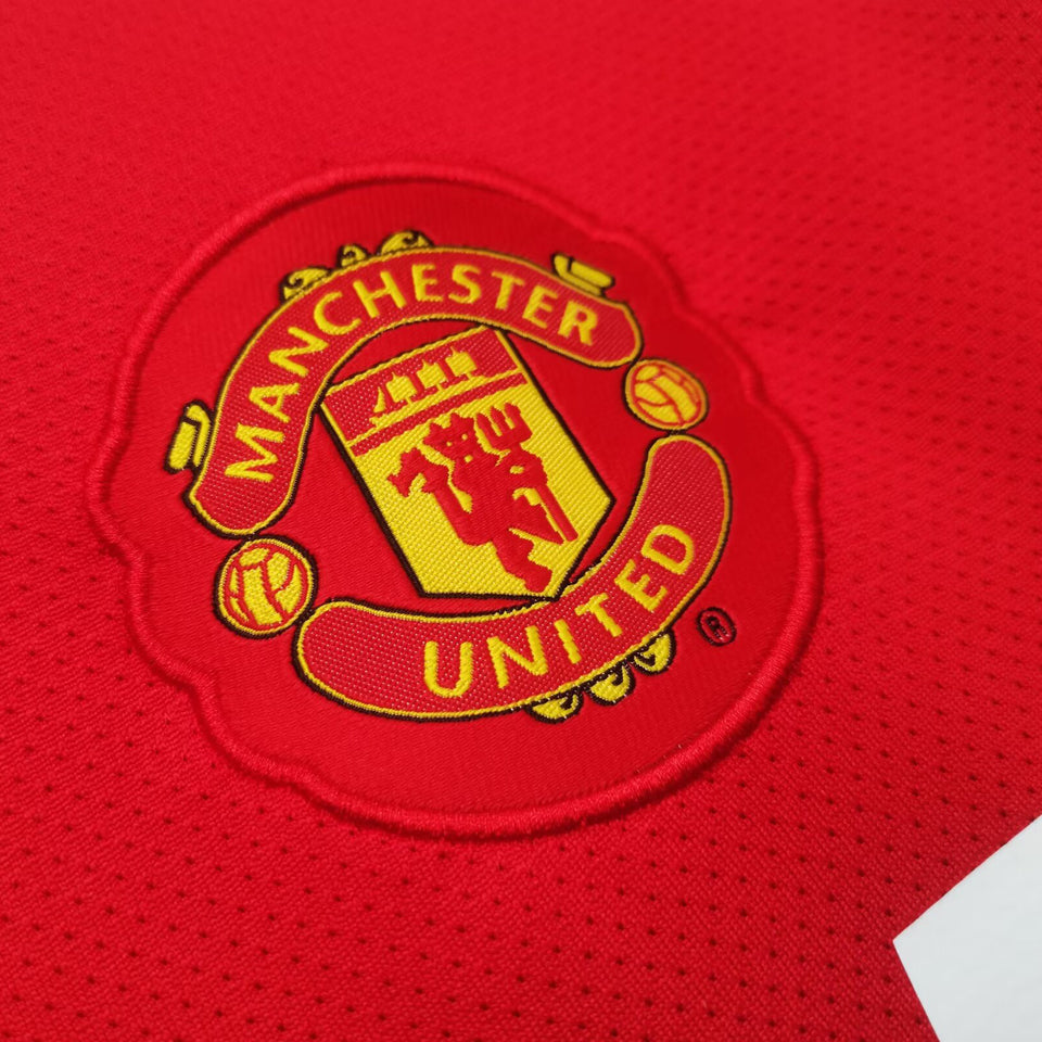 Jersey 2010/11 Manchester United Local Manga corta Versión Fan Retro