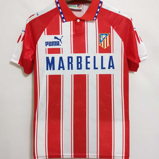 Jersey 1994/95 Atletico de Madrid Local Manga corta Versión Fan Retro