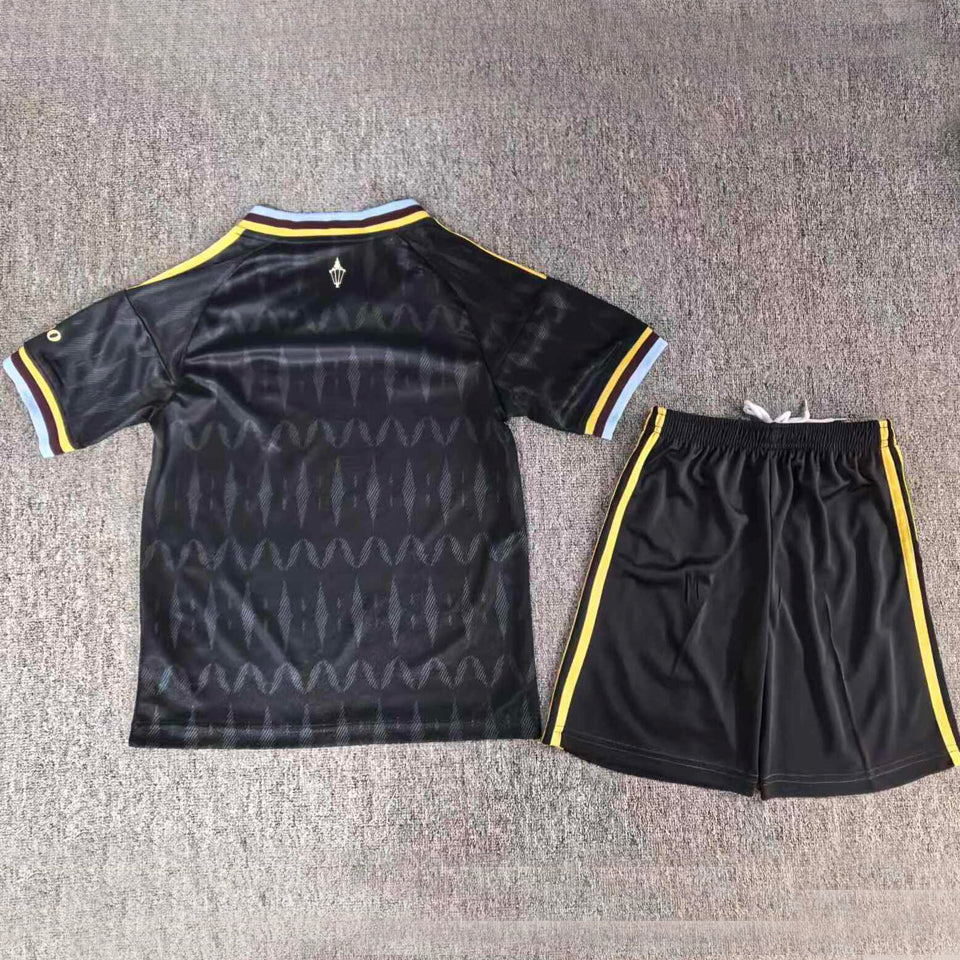 jersey 2026/27 aston villa visitante manga corta niño