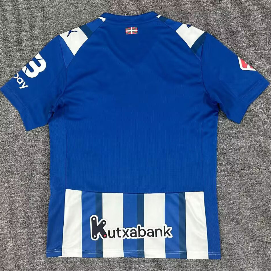 Jersey 2025/26 Alaves Local Manga corta Versión Fan