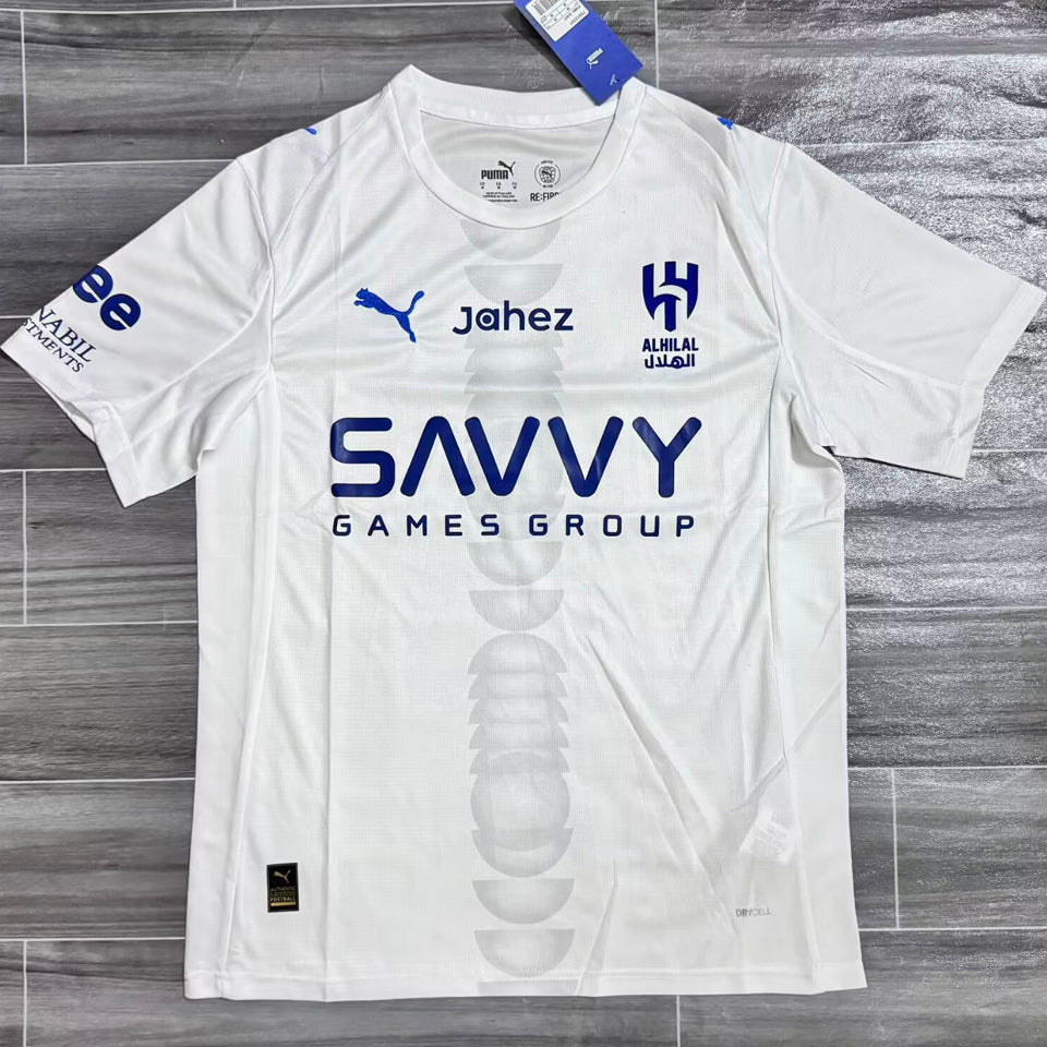 Jersey 2025/26 Al Hilal SFC Visitante Manga corta Versión Fan