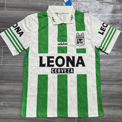 Jersey 1996/1997 Atletico Nacional Local Manga corta Versión Fan Retro