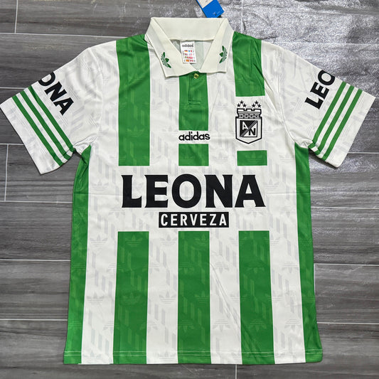 Jersey 1996/1997 Atletico Nacional Local Manga corta Versión Fan Retro