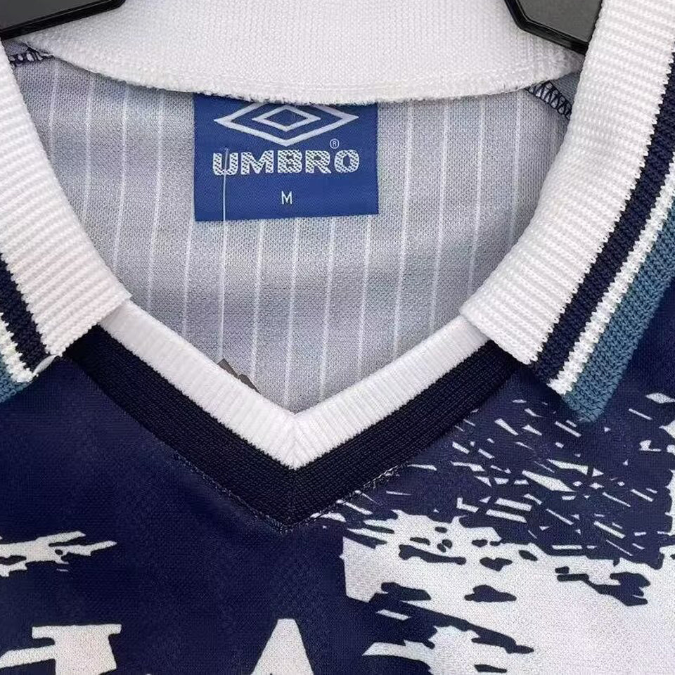 jersey 1996/97 lazio visitante manga corta versión fan retro