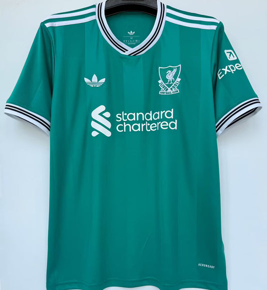 Jersey 2025/26 Liverpool Tercero Manga corta Versión Fan