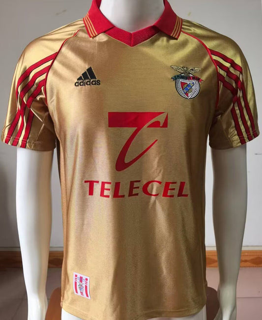 Jersey 1998/1999 Benfica Visitante Manga corta Versión Fan Retro