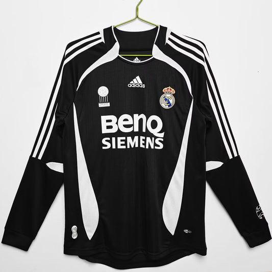 Jersey 2006/07 Real Madrid Tercero Manga larga Versión Fan Retro