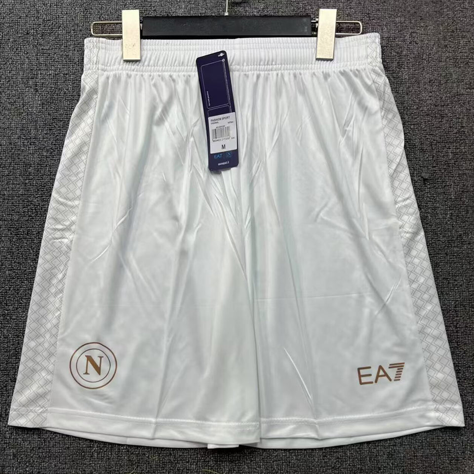2025/26 napoli especial versión fan shorts/ pantalones