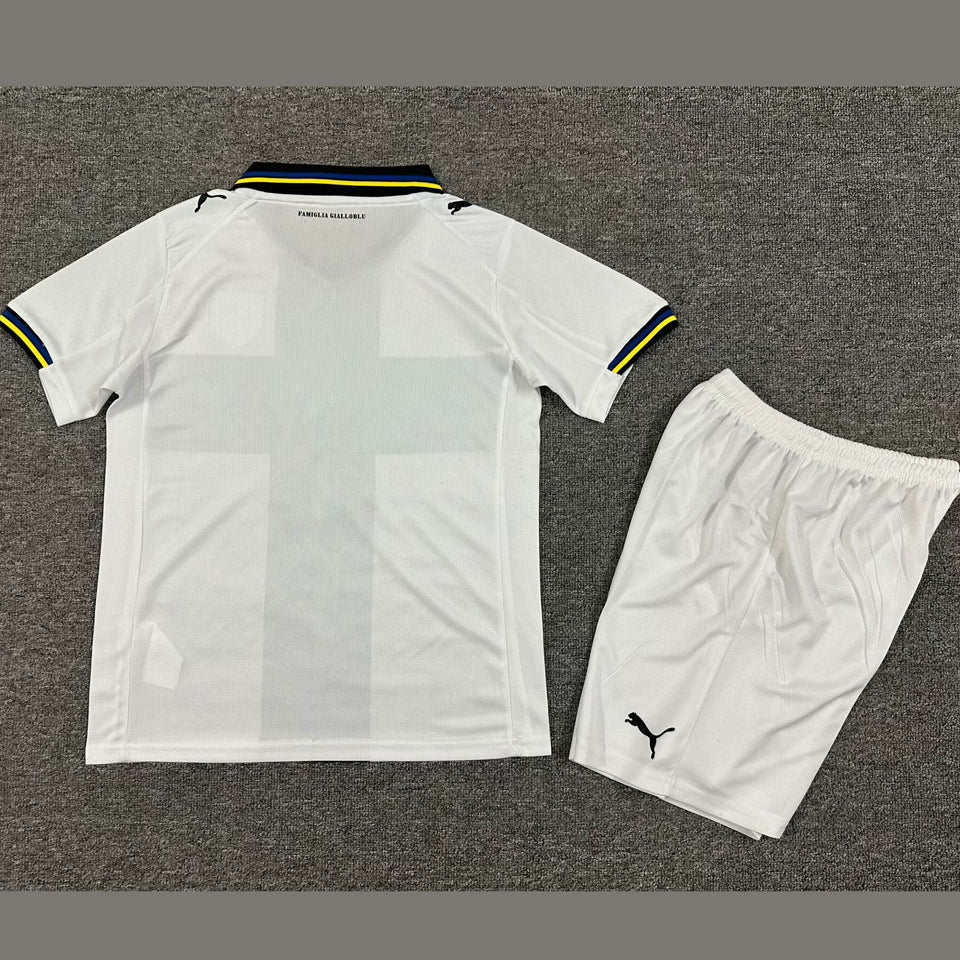 Jersey 2025/26 Parma Local Manga corta Niño