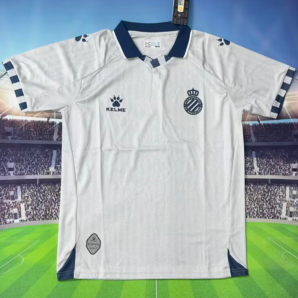 Jersey 2025/26 Espanyol Visitante Manga corta Versión Fan