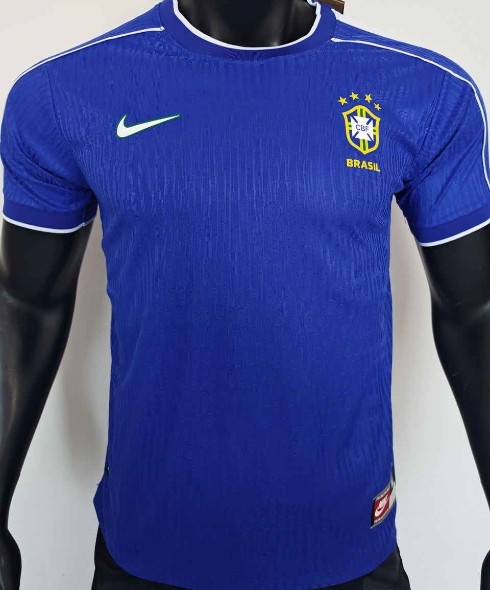 1998 Brasil Visitante Versión Jugador Selecciones Retro