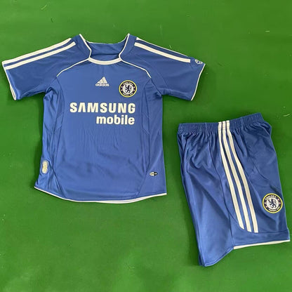 Jersey 2006/2007 Chelsea Local Manga corta Niño Retro