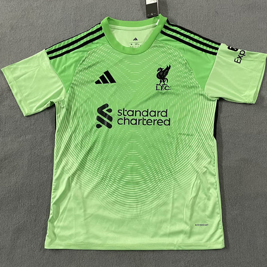 Jersey 2025/26 Liverpool Portero Manga corta Versión Fan