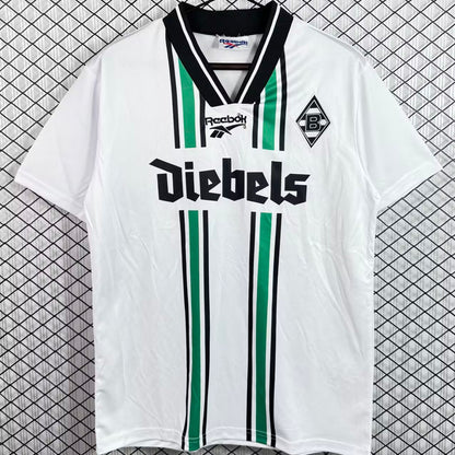 Jersey 1996/1997 Monchengladbach Local Manga corta Versión Fan Retro