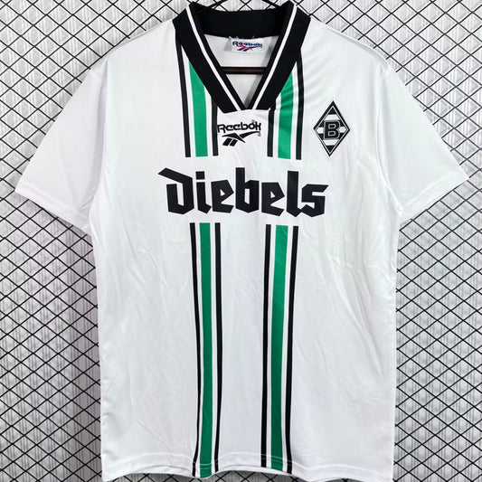 Jersey 1996/1997 Monchengladbach Local Manga corta Versión Fan Retro