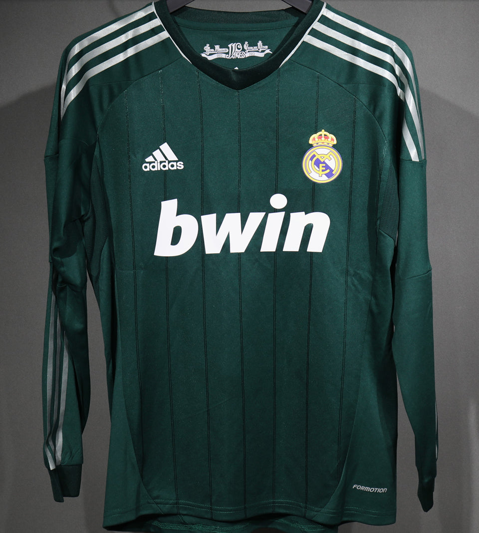 Jersey 2012/13 Real Madrid Tercero Manga larga Versión Jugador Retro
