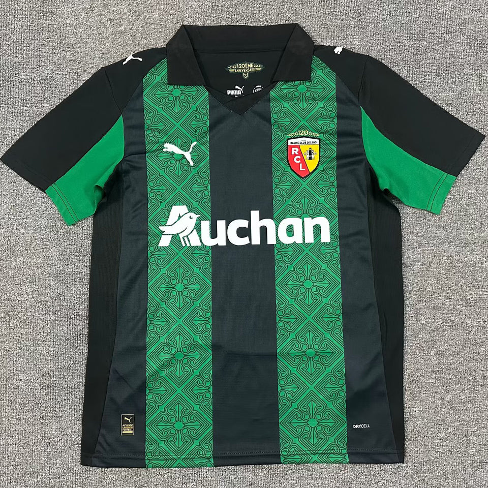 jersey 2025/26 lens visitante manga corta versión fan