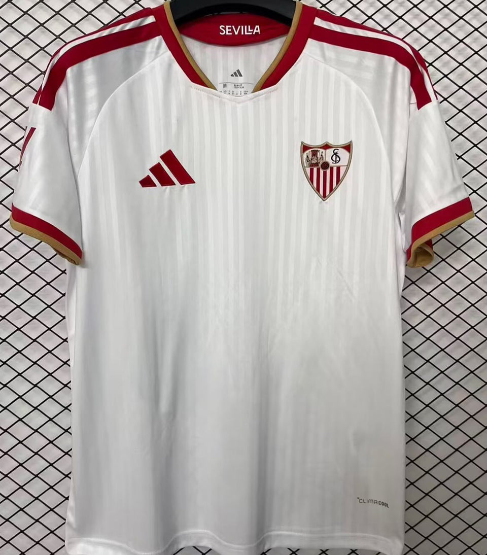 jersey 2026/27 sevilla fc local manga corta versión fan