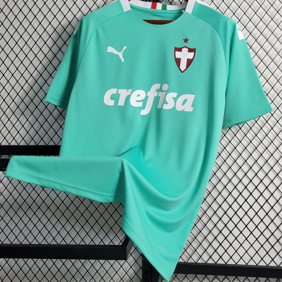 Jersey 2019/20 PalmeirasThird Tercero Manga corta Versión Fan Retro