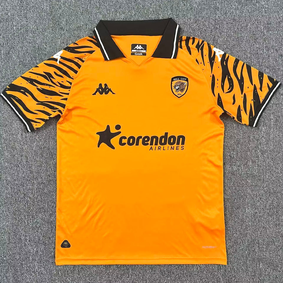 Jersey 2025/26 Hull City Local Manga corta Versión Fan