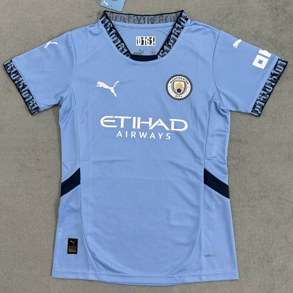 Jersey 2024/25 Manchester City Local Manga corta Mujer