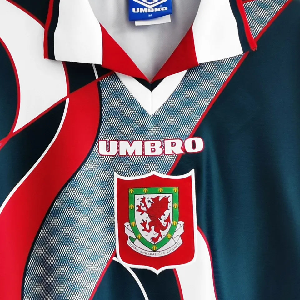 1994/1995 Wales Visitante Versión Fan Selecciones Retro