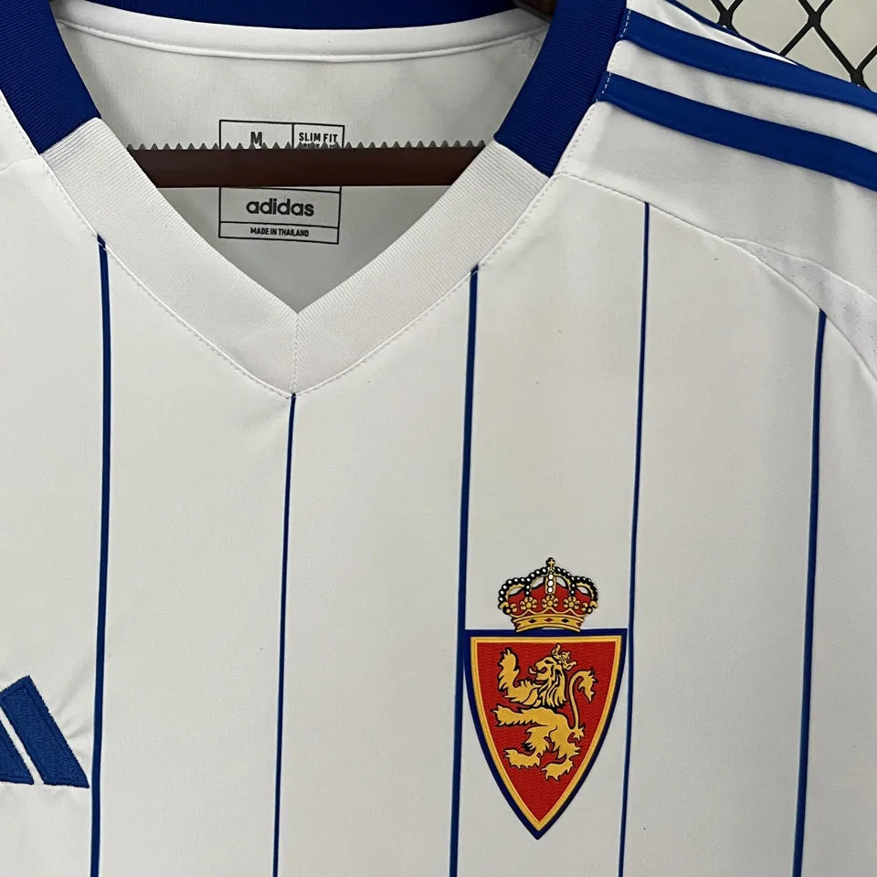 Jersey 2024/25 Zaragoza Local Manga corta Versión Fan