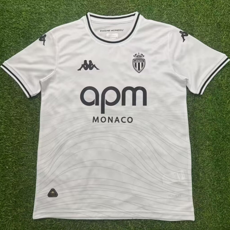 jersey 2025/26 monaco visitante manga corta versión fan