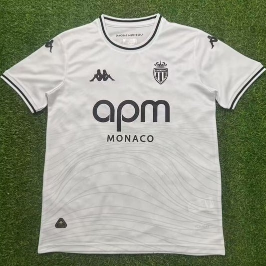 Jersey 2025/26 Monaco Visitante Manga corta Versión Fan