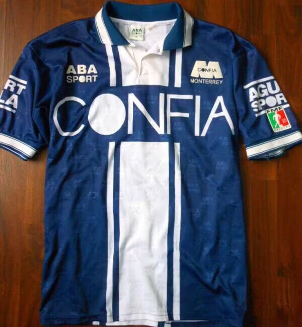 jersey 1997/1998 monterrey local manga corta versión fan retro