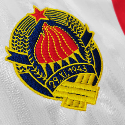 1990 Yugoslavia Visitante Versión Fan Selecciones Retro