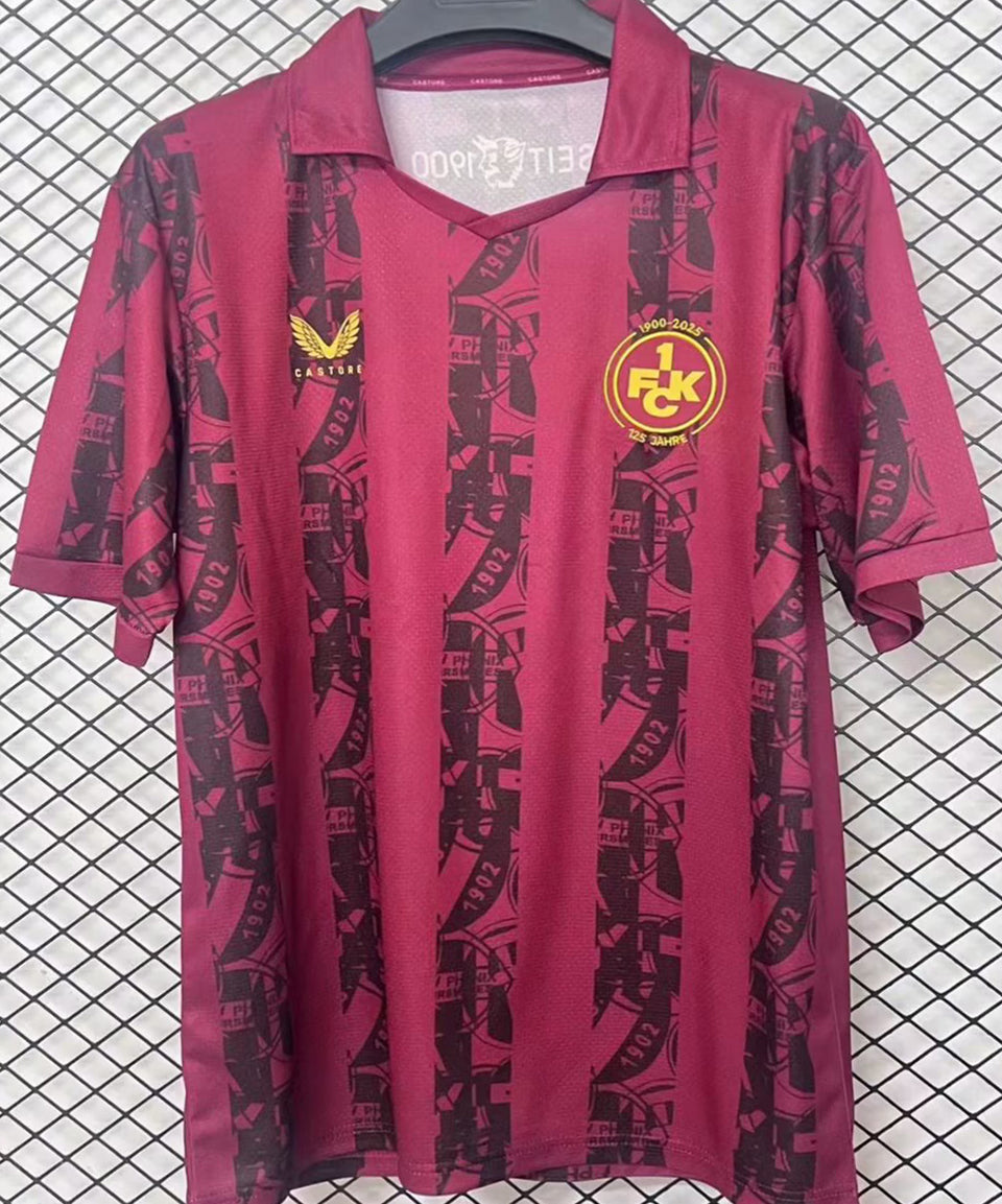 jersey 2025/26 kaiserslautern especial manga corta versión fan