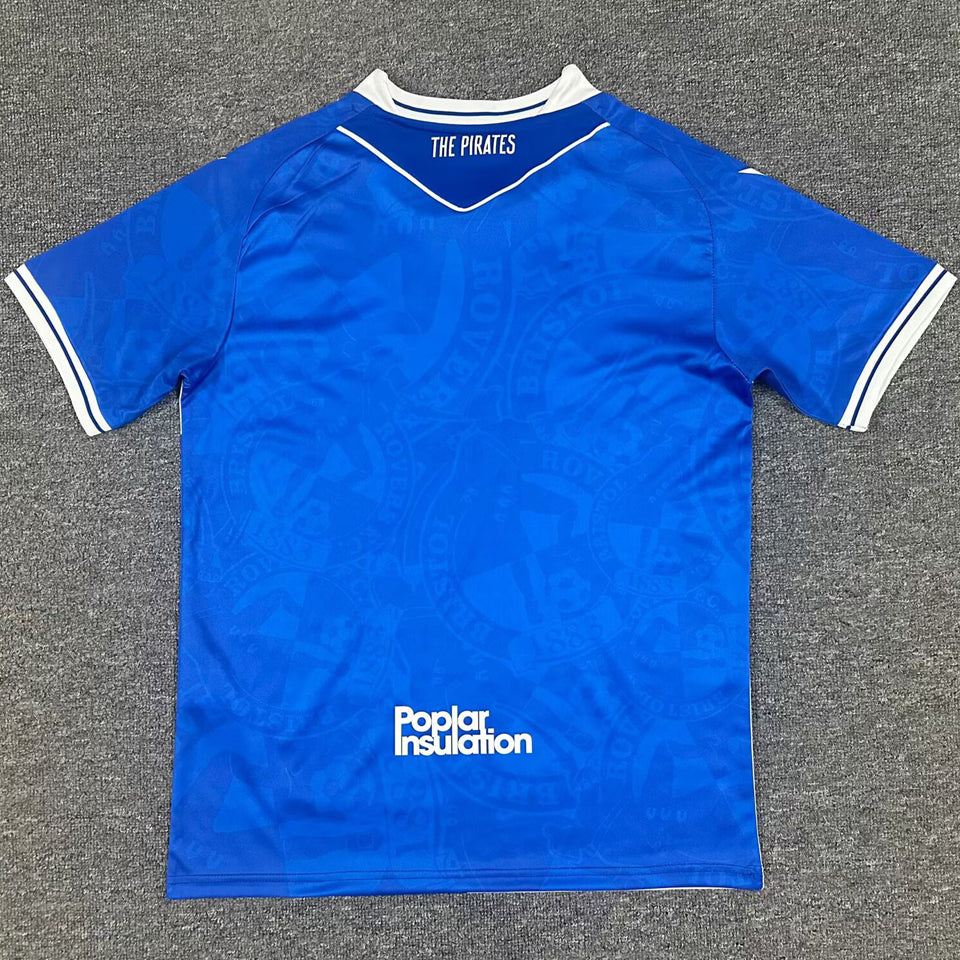 Jersey 2025/26 Bristol Rovers Local Manga corta Versión Fan