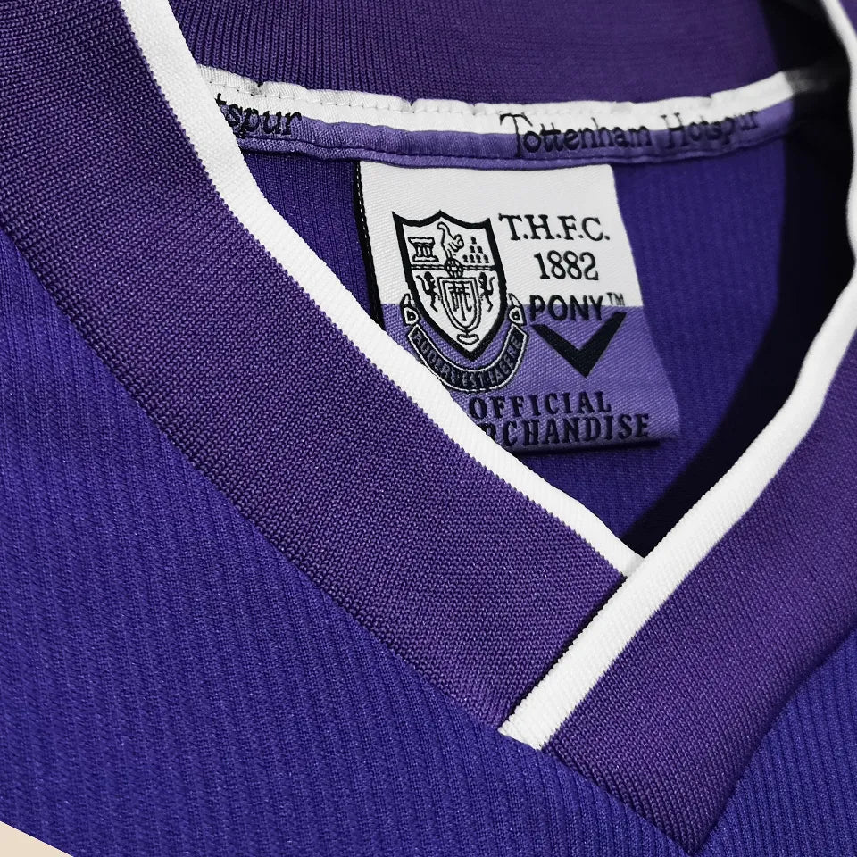 Jersey 1998/99 Tottenham Visitante Manga corta Versión Fan Retro