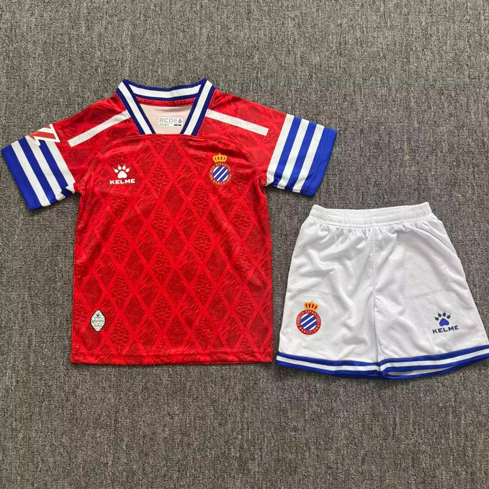 jersey 2026/27 espanyol visitante manga corta niño